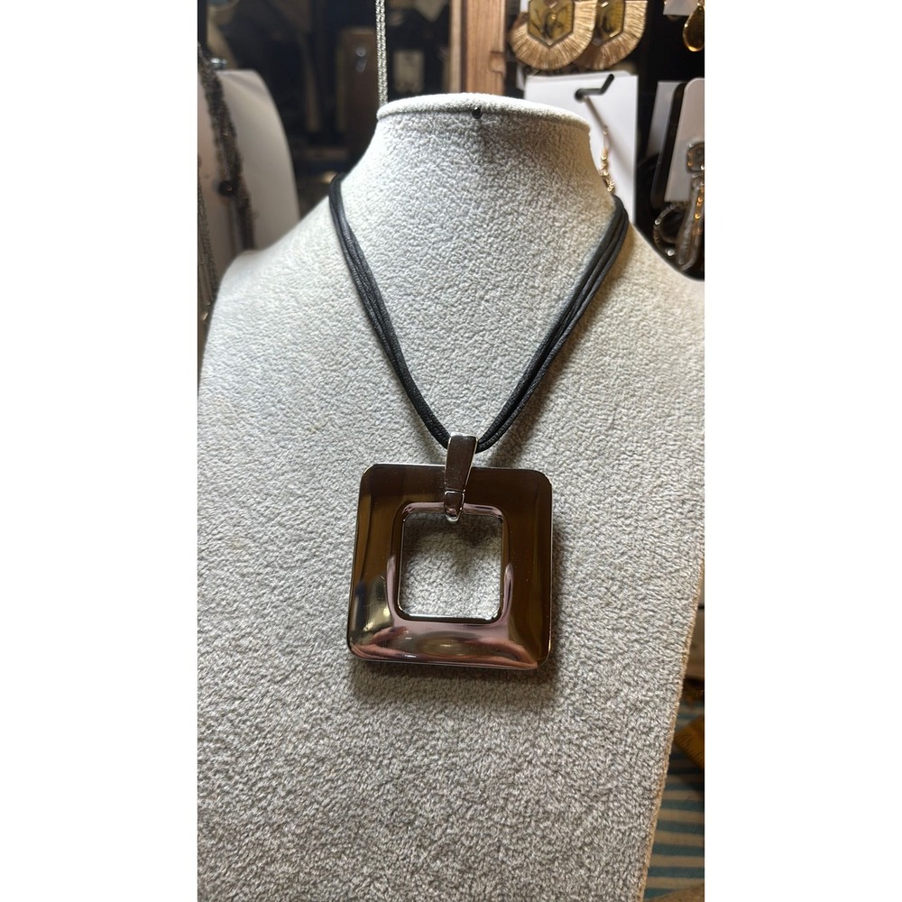 #20. Chico's Geometric Pendant Necklace